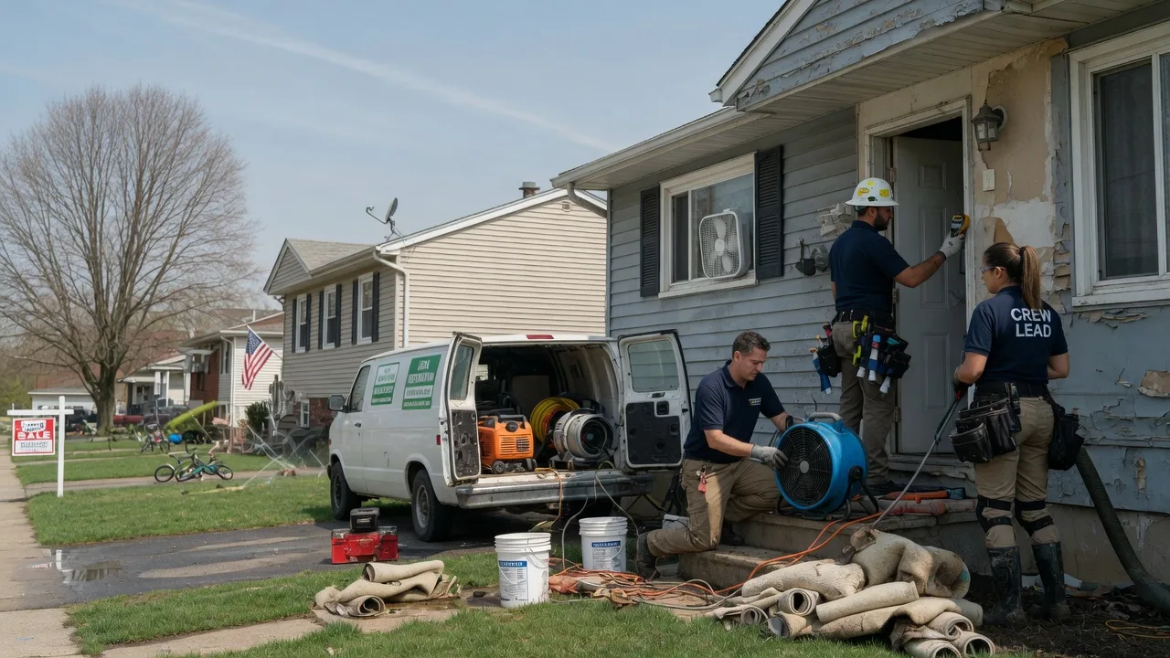 Flood Cleanup in Oakesdale, WA near me