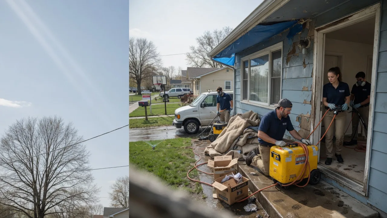 Basement Flood Cleanup in Oakesdale, WA near me